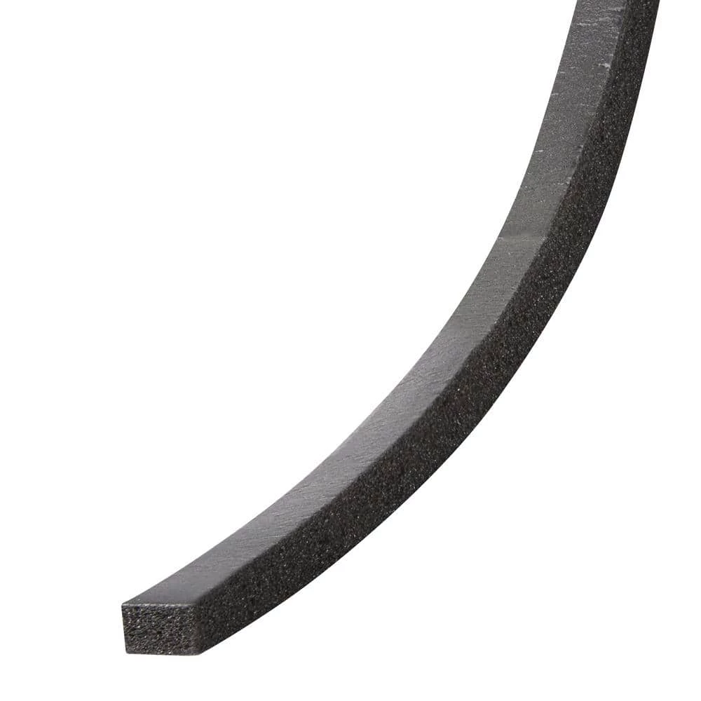 Frost King 3/8 in. x 5/16 in. x 10 ft. Black Rubber Foam Weatherseal Tape - Image 5