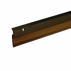 Frost King 2-3/8 in. x 36 in. Brown Aluminum/Vinyl Ex-Wide Door Sweep