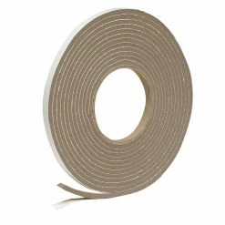 Frost King 3/8 in. x 3/16 in. 17 ft. Brown Vinyl Foam Weather-Seal Self-Stick Tape