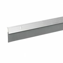 Frost King 2 in. x 36 in. Silver Premium and Reinforced Rubber Door Sweep