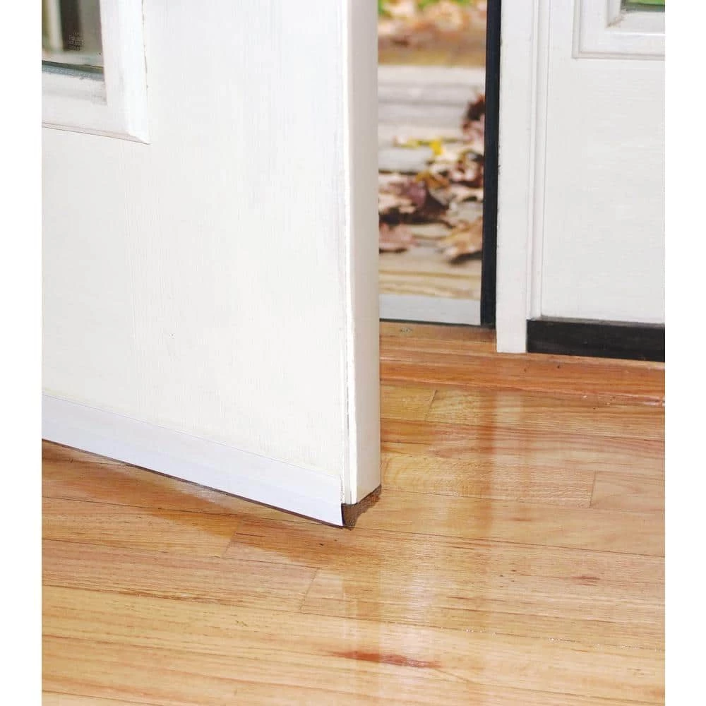 Frost King 1-1/2-in x 36-in White Self Stick Door Sweep - Image 4
