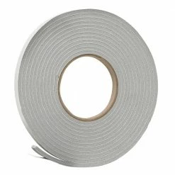 Frost King 3/8 in. x 3/16 in. x 17 ft. Grey Vinyl Foam Weatherseal Tape