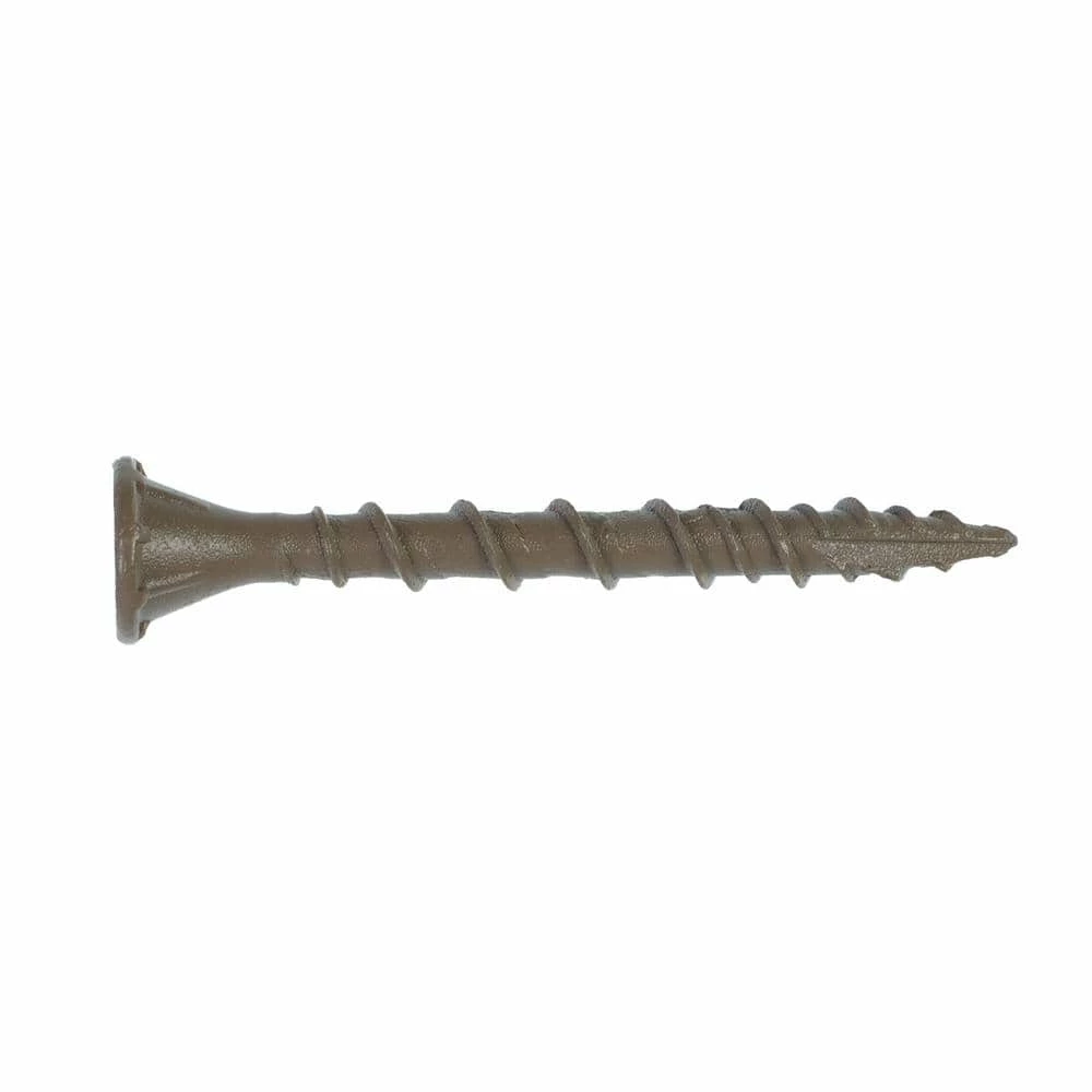 Simpson Strong-Tie #10 x 2-1/2 in. T-25 6-Lobe, Deck-Drive DSV Collated Wood Screw, Tan (1000-Pack) - Image 5