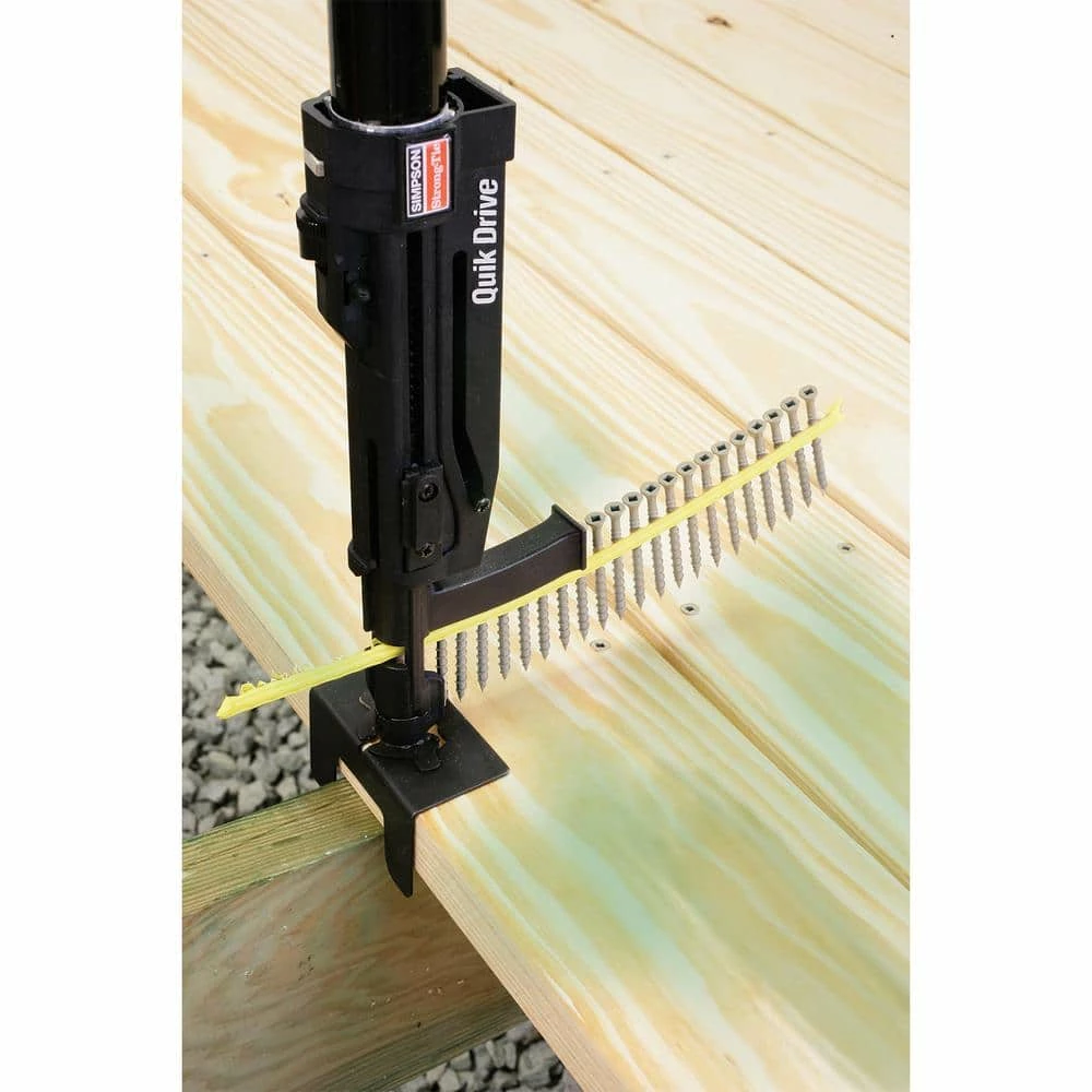 Simpson Strong-Tie #10 x 2-1/2 in. T-25 6-Lobe, Deck-Drive DSV Collated Wood Screw, Tan (1000-Pack) - Image 9