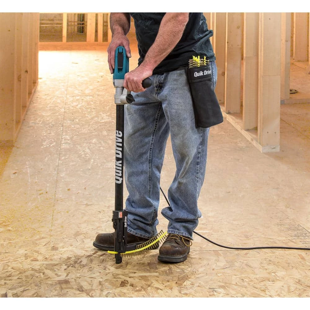 Simpson Strong-Tie #9 x 1-3/4 in. T25 6-Lobe, Flat Head, Strong-Drive WSV Collated Subfloor Screw, Yellow Zinc (1000-Pack) - Image 10