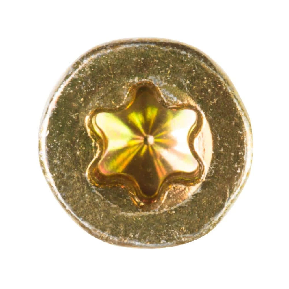 Simpson Strong-Tie #9 x 1-3/4 in. T25 6-Lobe, Flat Head, Strong-Drive WSV Collated Subfloor Screw, Yellow Zinc (1000-Pack) - Image 4