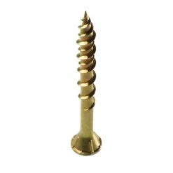 Simpson Strong-Tie #9 x 2-1/2 in. T25 6-Lobe, Flat Head, Strong-Drive WSV Collated Subfloor Screw, Yellow Zinc (750-Pack)