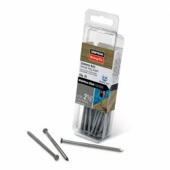 Simpson Strong-Tie 8d x 2-1/2 in. Multi-Purpose Stainless Steel Ring Shank Nails (25-Pack)
