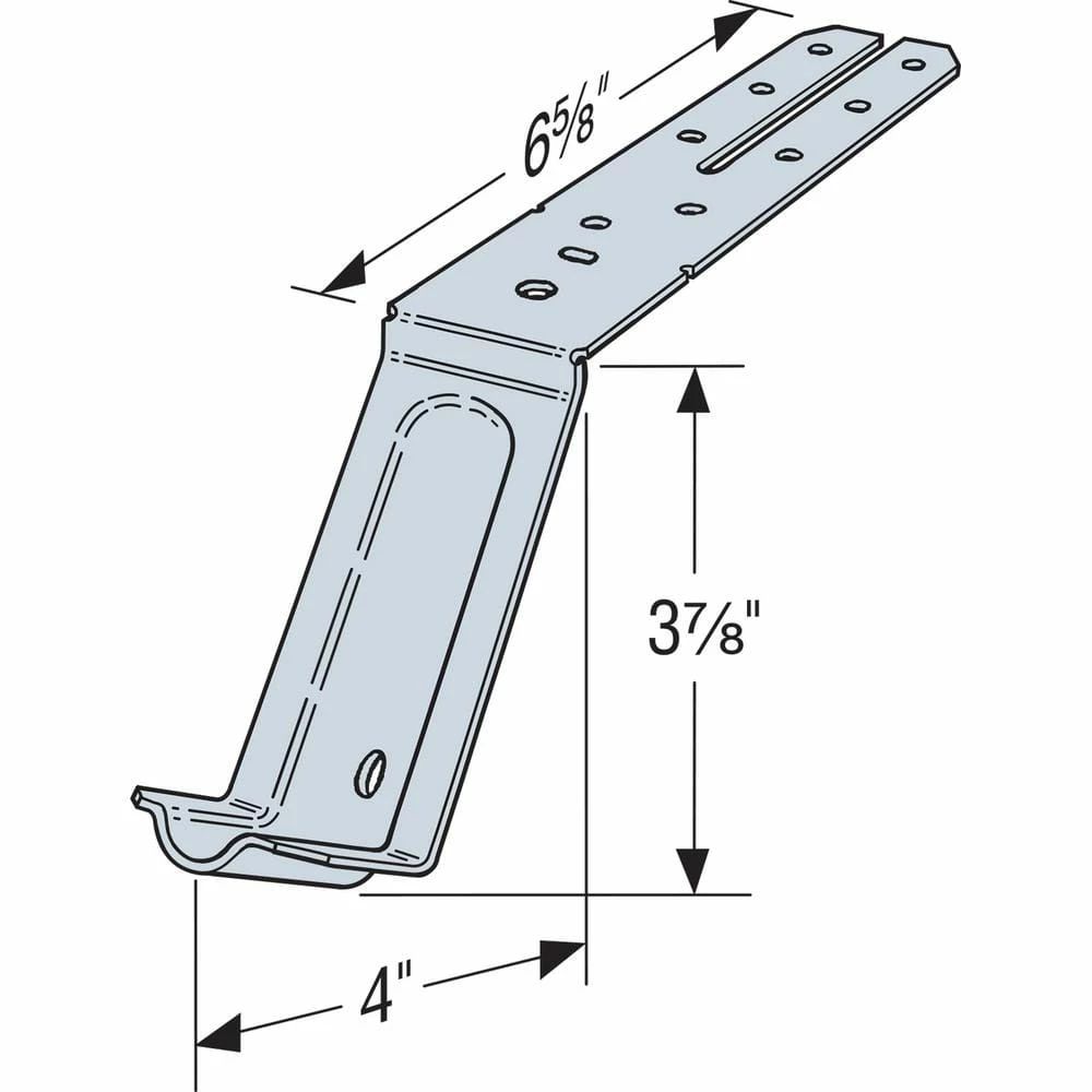 Simpson Strong-Tie MASB 16-Gauge Galvanized Masonry Mudsill Anchor - Image 2