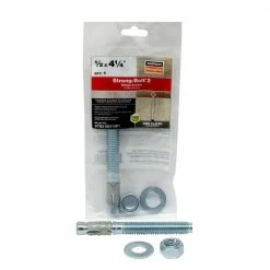 Simpson Strong-Tie Strong-Bolt 1/2 in. x 4-1/4 in. Zinc-Plated Wedge Anchor