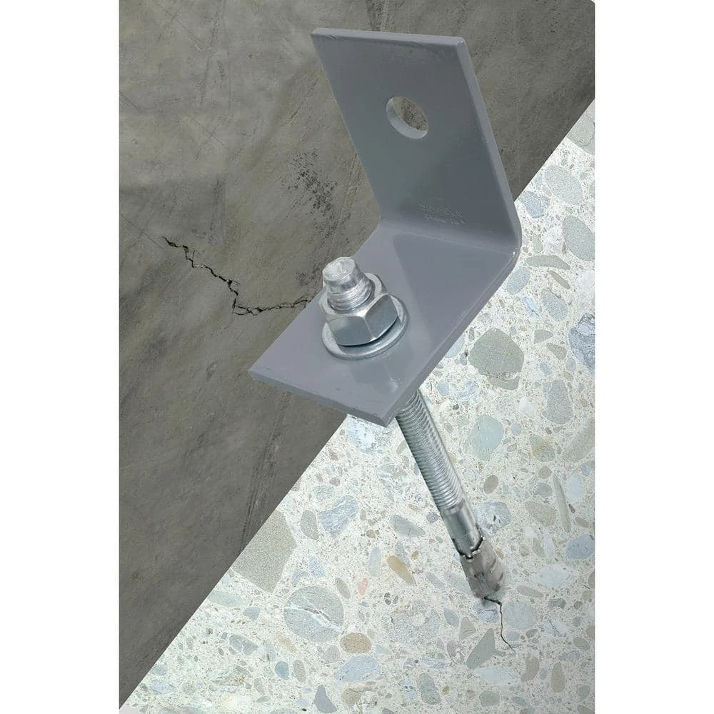 Simpson Strong-Tie Strong-Bolt 1/2 in. x 5-1/2 in. Zinc-Plated Wedge Anchor (10-Pack) - Image 8