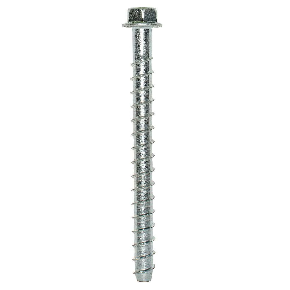 Simpson Strong-Tie Titen HD 3/8 in. x 5 in. Zinc-Plated Heavy-Duty Screw Anchor (30-Pack) - Image 2