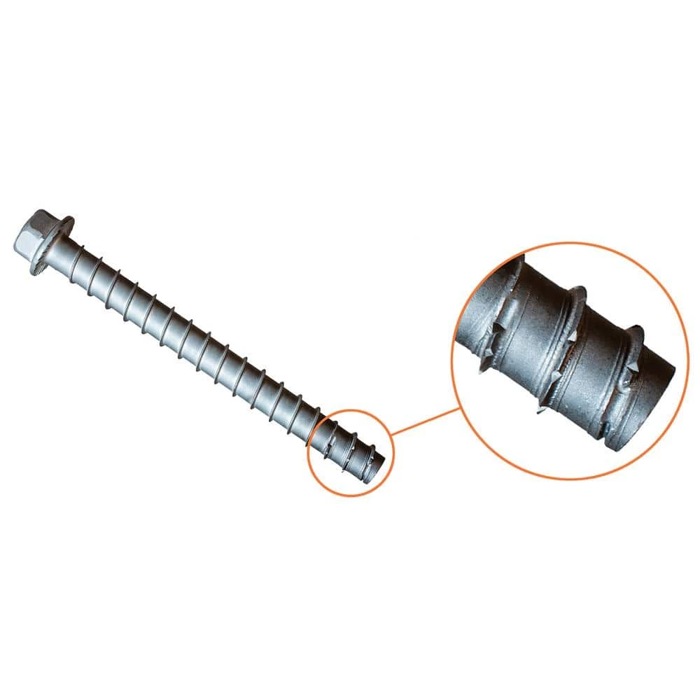 Simpson Strong-Tie Titen HD 1/2 in. x 6 in. Type 304 Stainless-Steel Heavy-Duty Screw Anchor - Image 2