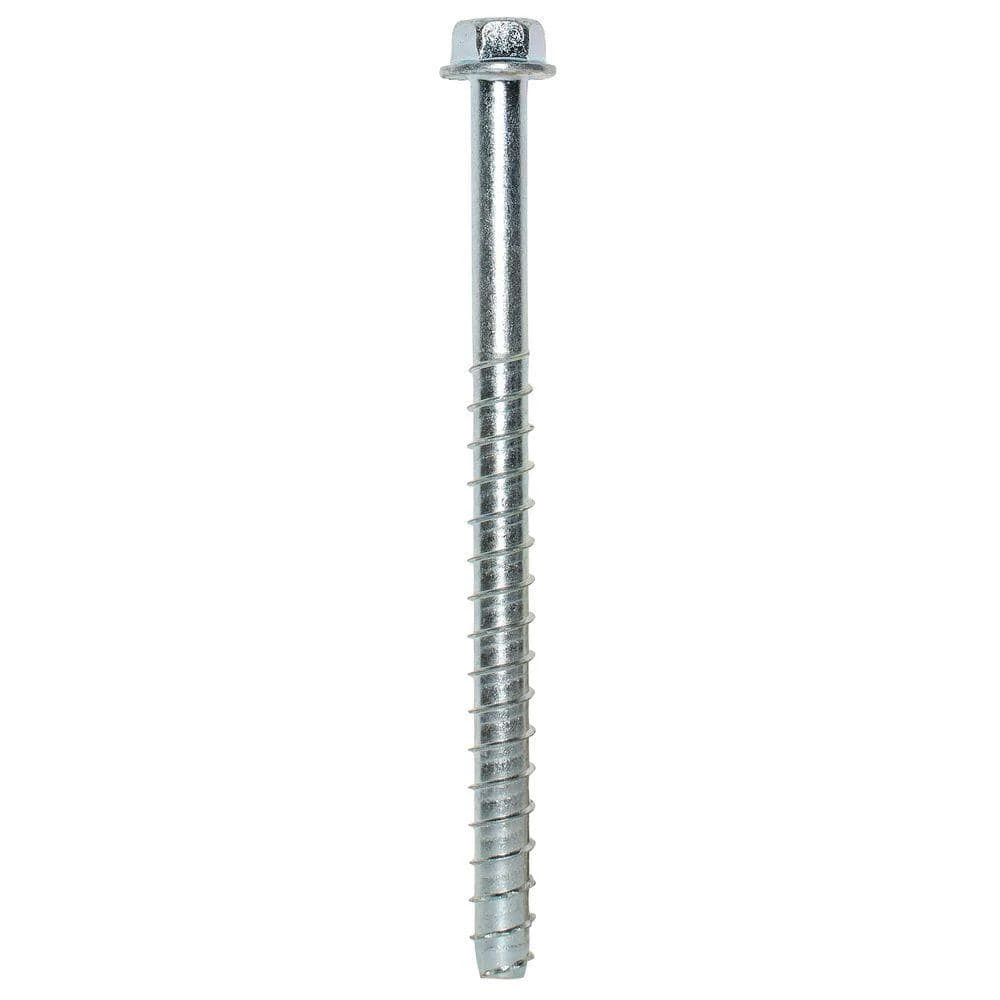 Simpson Strong-Tie Titen HD 1/2 in. x 8 in. Zinc-Plated Heavy-Duty Screw Anchor (20-Pack)