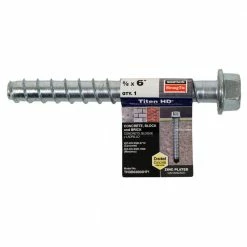 Simpson Strong-Tie Titen HD 5/8 in. x 6 in. Zinc-Plated Heavy-Duty Screw Anchor