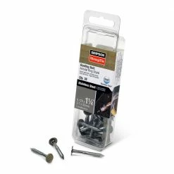 Simpson Strong-Tie 3d x 1-1/4 in. Stainless Steel Annular Ring Shank Roofing Nail (30-Pack)