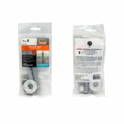 Simpson Strong-Tie RFB 1/2 in. x 5 in. Hot-Dip Galvanized Retrofit Bolt (2-Pack)