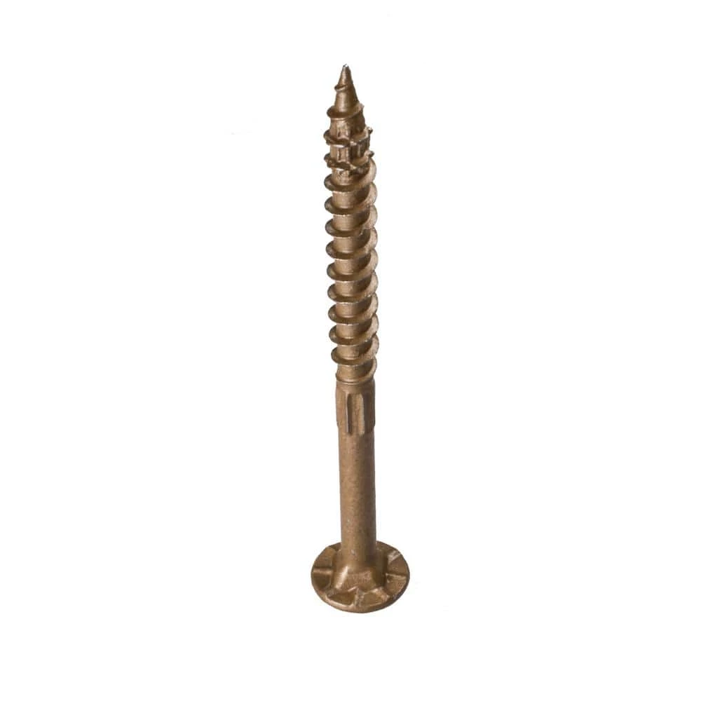 Simpson Strong-Tie 0.160 in. x 2-1/2 in. T25 6-Lobe, Low Profile Head, Strong-Drive SDWS Framing Screw, Quik Guard, Tan (150-Pack) - Image 5