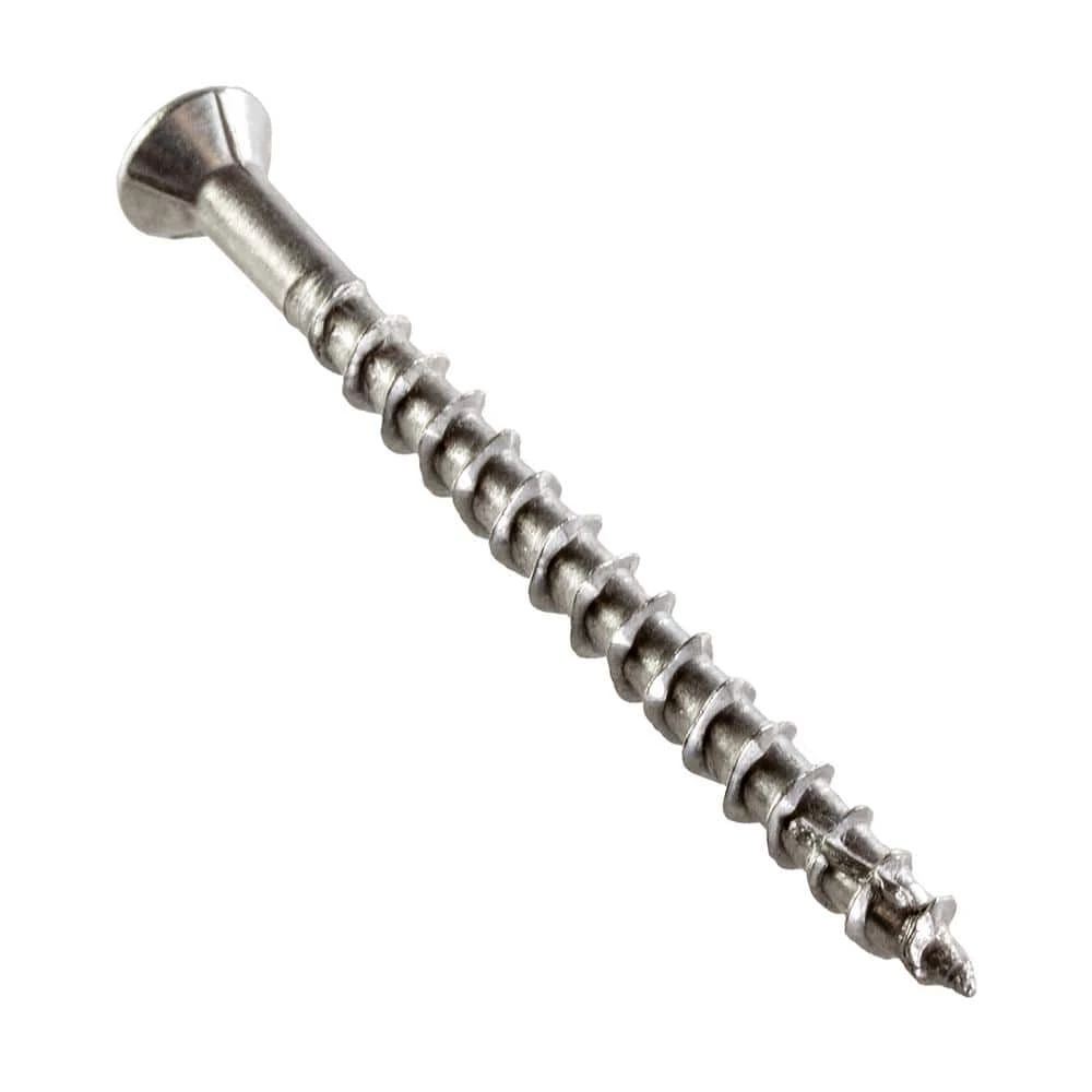 Simpson Strong-Tie #10 x 2-1/2 in. T-25, Flat Head, Type 316 Stainless Steel Deck-Drive DWP Wood Screw (50-Pack) - Image 5