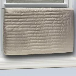 Frost King 17 in. x 25 in. Inside Fabric Quilted Indoor Air Conditioner Cover