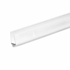 Frost King 1 in. x 1-1/2 in. x 36 in. White Adjustable Storm Door Bottom