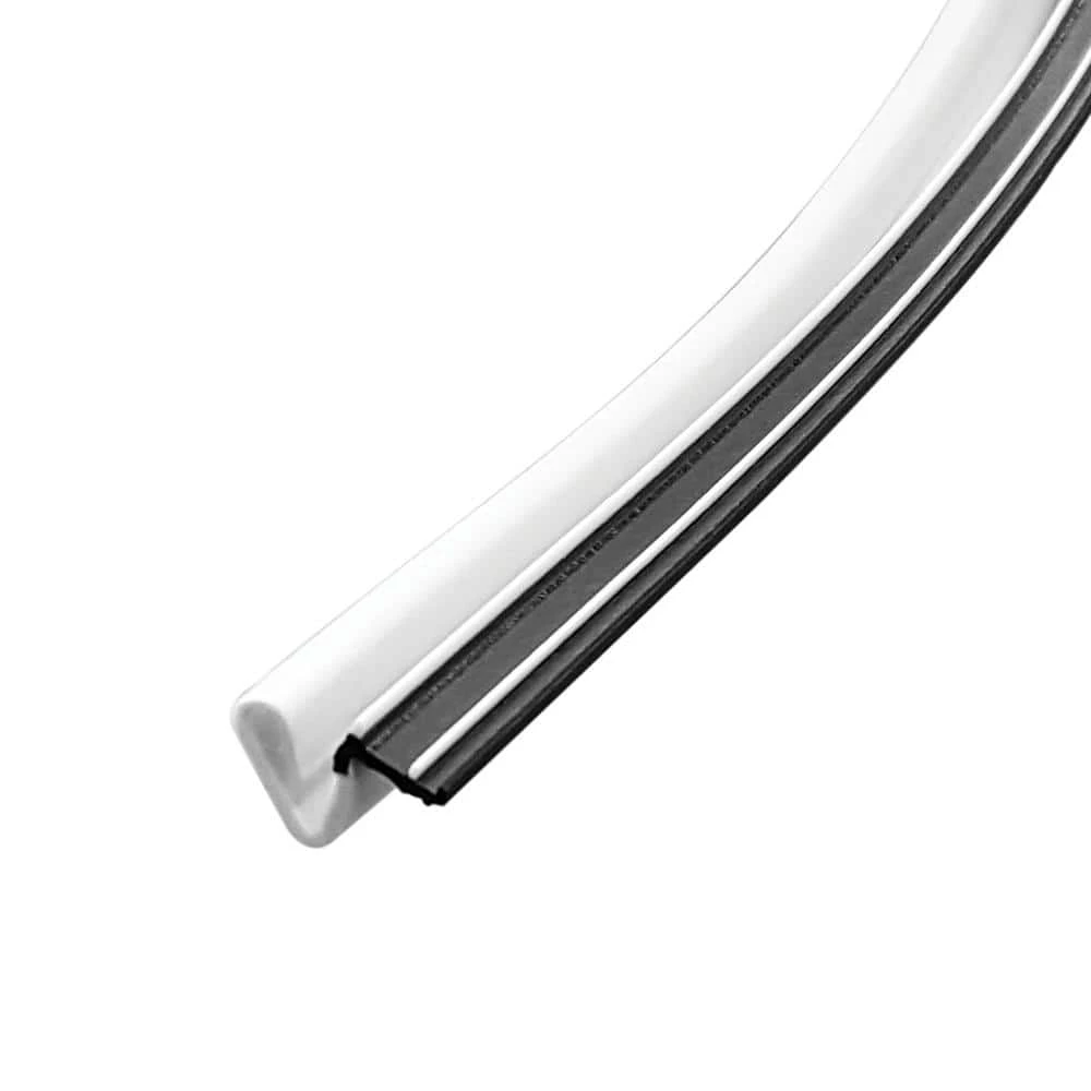 Frost King 3/4 in. x 1/2 in. x 84 in.White Elite Lifetime Door Weatherseal Replacement